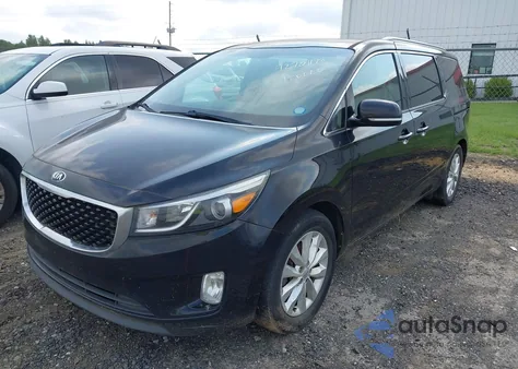 2016 Kia Sedona Ex z USA, uszkodzony, nr VIN KNDMC5C17G6138605